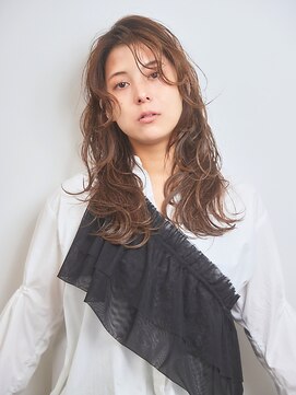 ミューシェレゴ(meauche...lego) 緩めパーマ無造作ロングの大人スタイル