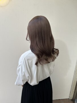 アジールヘア 北千住駅西口店(agir hair) ミルクティーベージュ ミルクティーカラー ベージュ 北千住