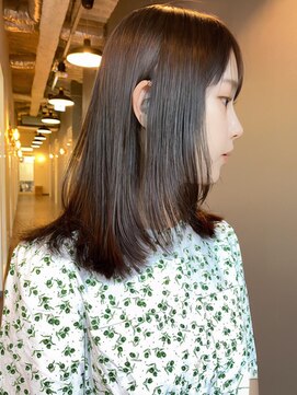 キティン 吉祥寺(kitin) 《kitin吉祥寺》 ロングレイヤー ストレートヘア