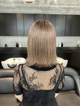 ホープ(hope) グレージュ×ボブ【大阪｜Yu-ki】