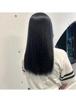 アオ(ao.)&nbsp;ブルーカラー/こなれミディ/イメチェン