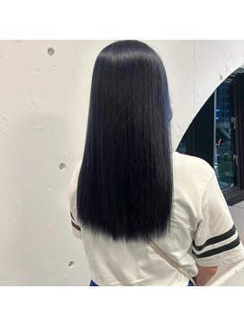 アオ(ao.) ブルーカラー/こなれミディ/イメチェン