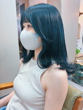 ロウバイレボ 柏(lou by revo) ミディアム/韓国風/レイヤーカット/顔回りカット/柏駅