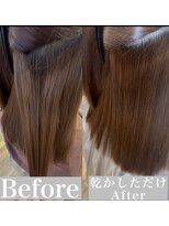 ロレ バトヘアー 下北沢(lore bat.hair)&nbsp;伸びたところ矯正