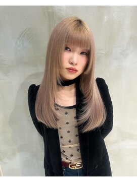 シェノン 表参道(CHAINON) ハイトーン顔周りレイヤーカット