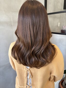 ヘアーサロンウル(hair salon ulu) (阿部)チョコレートブラウンカラー