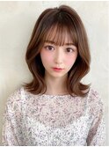 【福岡初出店☆AFLOAT 福岡】小顔前髪ありくびれレイヤーカット