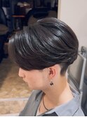 曲がる縮毛矯正 ニュアンスパーマ センターパート
