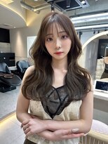 ロール 博多(Role) ミニウルフレイヤーカット顔周りカット前髪カット韓国ロング博多
