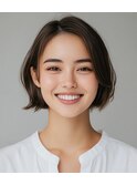 うる艶サラサラショート【松戸#五香#白髪染め#カラー#髪質改善】