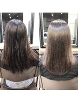 エトネ ヘアーサロン 仙台駅前(eTONe hair salon) 【大人女性】セミロングのストレート