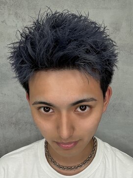 ネクストネオ 静岡(NEXT NEO) NEXTNEO壮真/メンズ/短髪/スパイキーショート/ブルーブラック