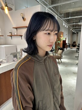 ルッチ 立川(LUCCI) 【yuma】ブリーチカラー/ブルーカラー/韓国風