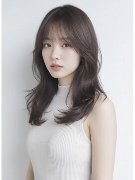 オットット(OttottO) 韓国ヘア☆レイヤーカットグレージュくびれヘア