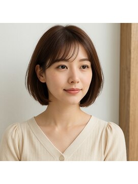 スープレックス ヘアーデザイン(SOUPREX HAIR DESIGN) 大人の艶ボブ 20代 30代 40代 50代 60代 髪質改善 学割