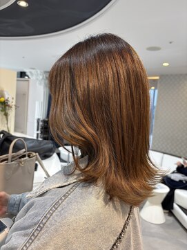 エアー 青山(AIR) レイヤーカット／秋カラー