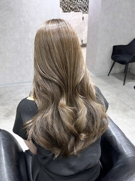 エースヘアー(A.hair) オリーブベージュ/レイヤーカット/髪質改善