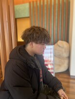 ミュウ(MIU)&nbsp;ツイストスパイラルパーマハイライト