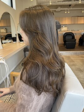 ザックジングウ 表参道(ZACC JINGU) ブリーチなしカラー/ベージュ/くすみベージュ/透明感ベージュ