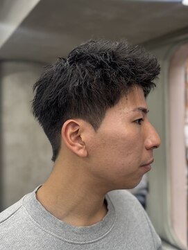 ニコ トウキョウ ロジック(nico TOKYO Logic) 刈り上げアップバングスパイキーショートパーマスパイラルパーマ