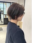 春のショートボブ/大人女性
