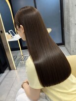 ロンドメリア 天神大名店(Lond Melia)&nbsp;着物ヘア/大人ガーリー/ダークアッシュ/似合わせカット