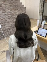 ヘア カンパニー トワ 千葉店(TOWA)&nbsp;千葉/千葉駅/ダブルカラー/ダークアッシュ/黒髪/ヘッドスパ