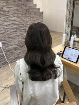 ヘア カンパニー トワ 千葉店(TOWA) 千葉/千葉駅/ダブルカラー/ダークアッシュ/黒髪/ヘッドスパ