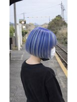 リアンドコー(Re&co)&nbsp;mai/ブルーアンブレラ/ケアブリーチ/個性派