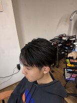 ココアンドワオ(COCO&WOW!) フェザーショート シースルー ツーブロック