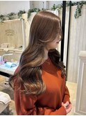 艶巻き×ロングヘア