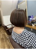 圧倒的なまとまりと艶！上品に大人を魅せる美シルエットボブ