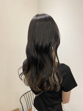 リリアーナ(LILIANA) インナーカラー デザインカラー グレージュ ベージュ