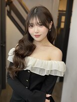 アメリ(AMELIE) 【和田仁】ダークブラウンカラー/小顔に見える顔周りカット