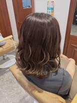 グラフィーサッポロ(Graphy sapporo) まろやかモカベージュ/イルミナカラー×暗髪×透明感