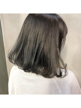 ミント(mint) *赤味ゼロ○暗髪カーキグレー*