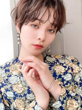 スニップ(Snip) 大人可愛い◎ニュアンスパーマハンサムショート☆