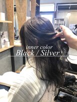 ダブルケーツー 倉敷店(wk-two) ☆インナーカラー　Black＆Silver☆