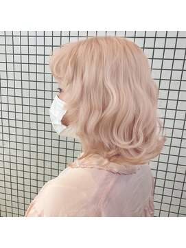 ビサイドヘア(beside hair) ホワイトベージュカラー