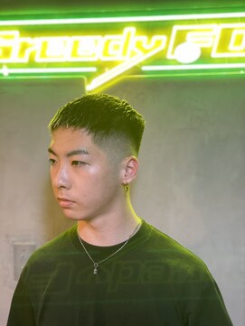 グリーディーフォックス 代々木(Greedy FOX) かき上げヘア/サイドパート/韓国マッシュ/フェードカット/代々木