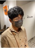 癖毛を活かしたショート【メンズヘアサロン The WILLOW 神保町】