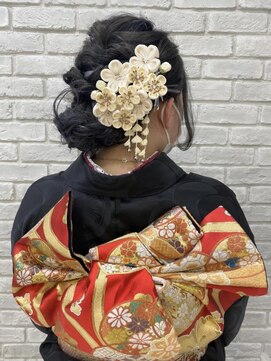 グランシュ 青葉台店(GranCieux) 成人式 和装 ヘアセット ヘアアレンジ