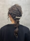 【Bormee】結婚式お呼ばれ編み下ろしヘアセット☆