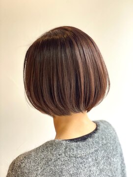 髪庵ゆかし ふんわりボブ