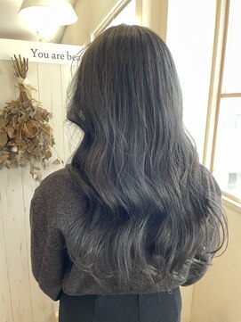 アンカーデイズ(Anchor Days) グレージュカラー/透け感/アッシュブラック