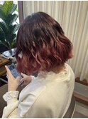 グラデーションピンク