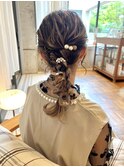 結婚式ヘアアレンジ