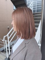シオ ヘアー デザイン(Sio. hair design)&nbsp;明るすぎないブリーチなしベージュ