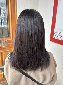 パディントン(Paddington) 濃いめのラベンダーとシルバーで作る☆深み上品ミディアム♪