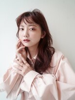 ガーランドツー(Garland 2F)&nbsp;ミディアム くびれ/ピンクベージュ/ウルフ/前髪/池袋